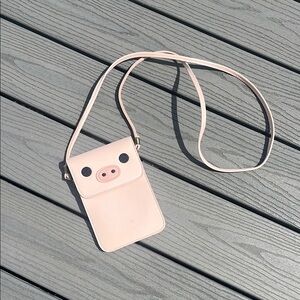☀️ Cute Pink Piglet Phone Crossbody Bag